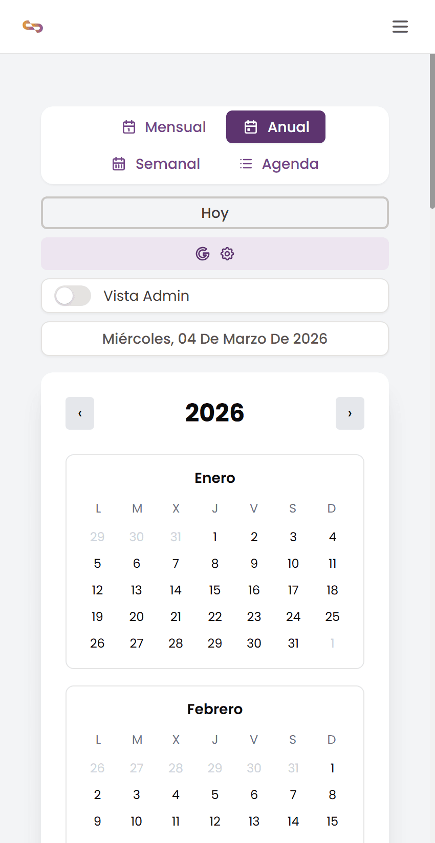 Calendario